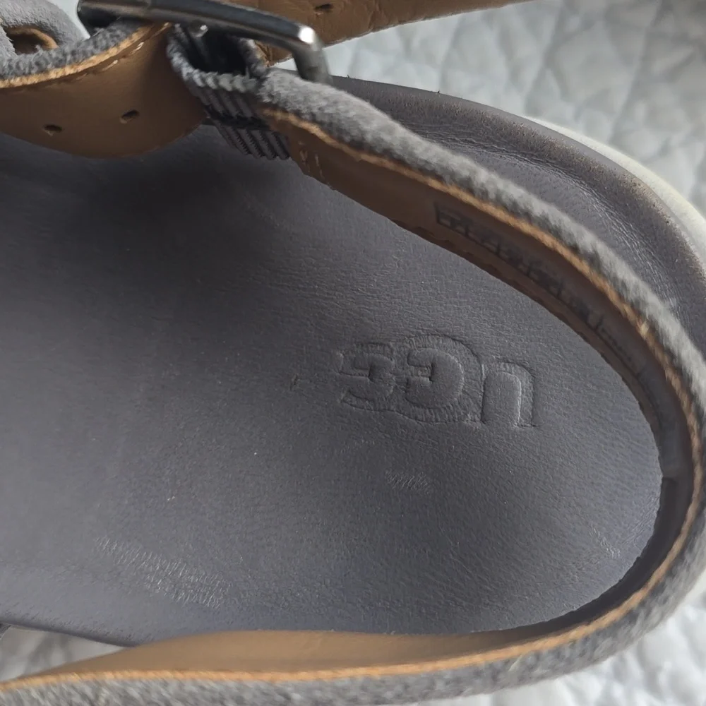 Ugg Lynden Suede Platform Shoes - Picture 9 of 12